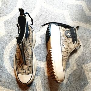 Converse Limited Edition All Star Hike Snakeskin Sz-9 Unisex
